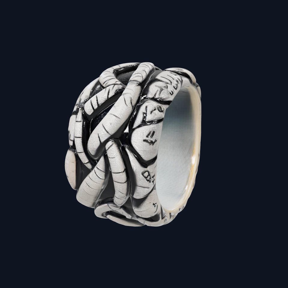 Intricate Woven Ring Model Pack